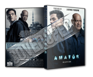Amatör - The Amateur - 2025 Türkçe Dvd Cover Tasarımı